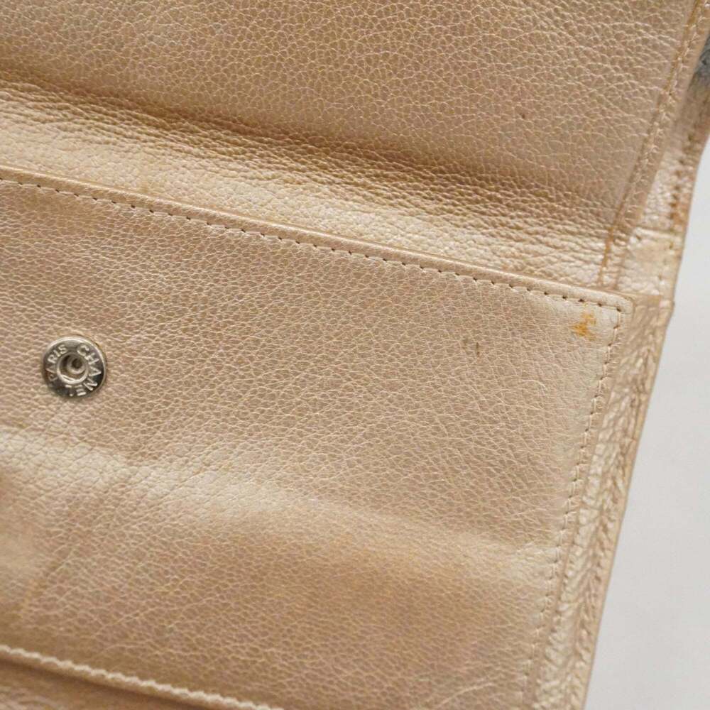 CHANEL Gray Leather Wallet - Picture 16 of 16
